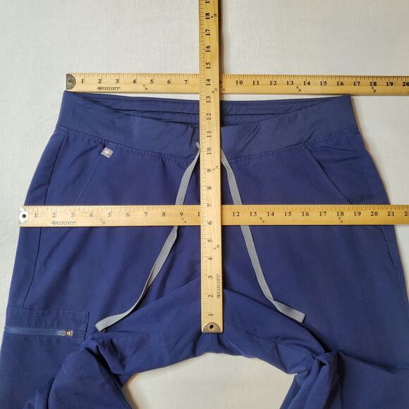 Figs Women's Size L Zamora Jogger Scrub Pants Navy Blue W18SW2005P - Picture 2 of 8